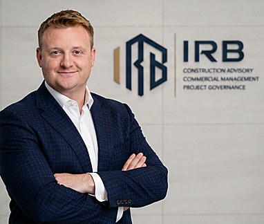 Owen Hearty at IRB's office in Brunei Darussalam